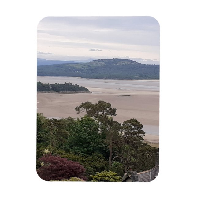 Imán Bahía de Rainy Morecambe (Vertical)