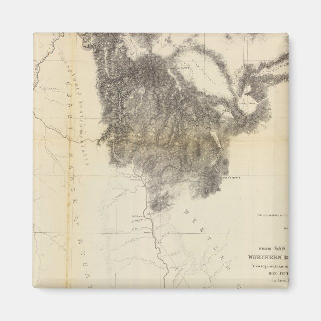 Imán Bahía de San Francisco a frontera de California (Frente)