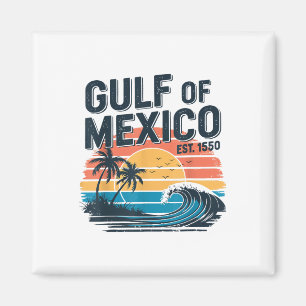 Imán Bahía de Sunset del Golfo de Estados Unidos de los
