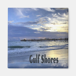 Imán Bahía del Golfo Pérsico de Alabama Beach Sunrise P