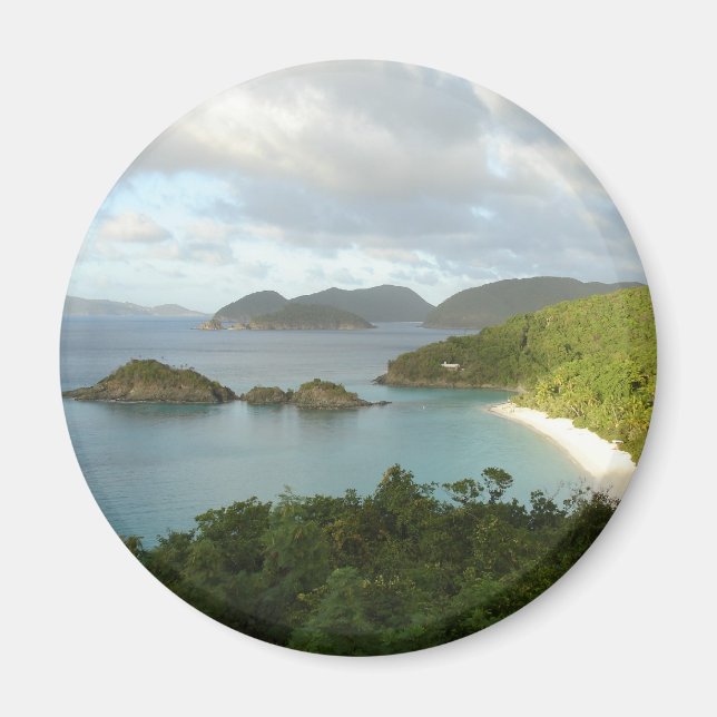 Imán Bahía del zorrillo, St John, USVI (Frente)