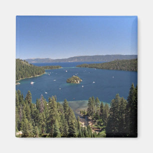 Imán Bahía esmeralda, el lago Tahoe, California, los