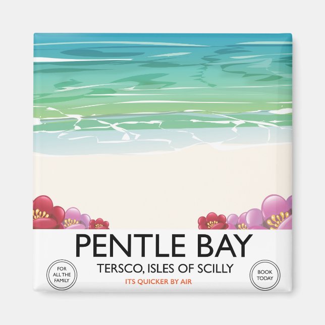 Imán Bahía Pentle, Tresco, Islas Sorlingas (Frente)