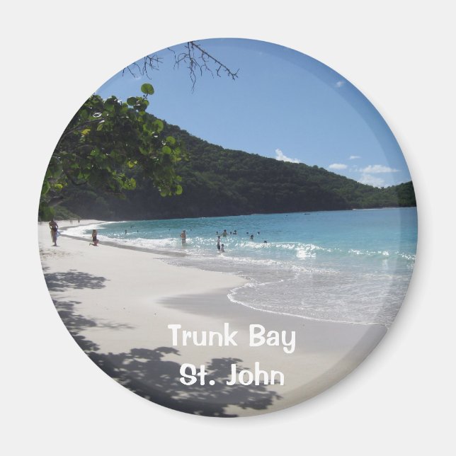 Imán Bahía Trunk, St. John (Frente)