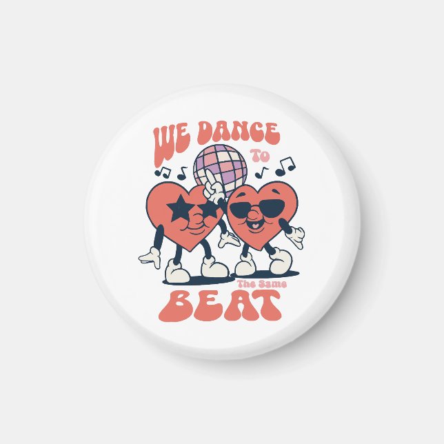 Imán bailamos al mismo ritmo (Frente)