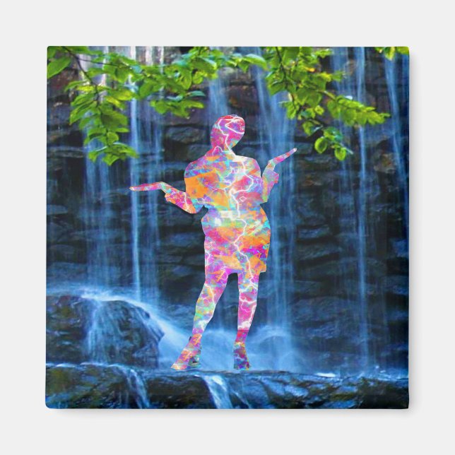 Imán Bailando con la naturaleza (Frente)