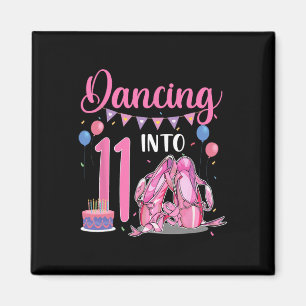Imán Bailando en Ballet Ballerina 11º cumpleaños 11 año