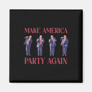 Imán Bailando Trump Divertido