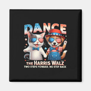 Imán Bailar con los Harris Wheimer Divertidas gatos dam