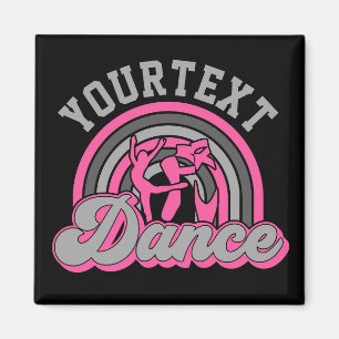 Imán Bailarín de ballet AGREGAR TEXTO Grabador de baile