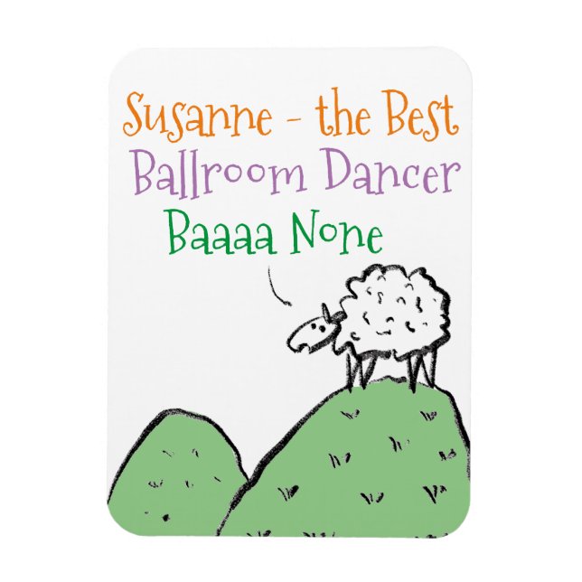 Imán Bailarín de Salón (Vertical)