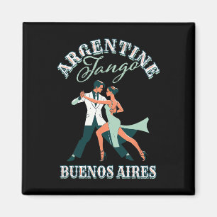 Imán Bailarina bailarina tocando Tango Argentino Buenos