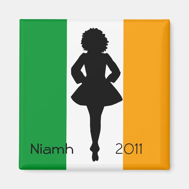 Imán Bailarina de paso irlandesa (Frente)