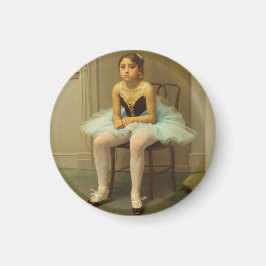 Imán Bailarina descansando despues de la clase de baile