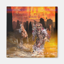 Imán Bailarina nativa norteamericana "ROLLDER THUNDER"