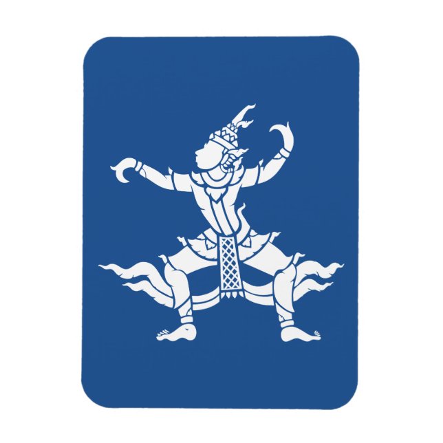 Imán Bailarina tailandesa ⚠ ⚠ Rótulo tailandés (Vertical)