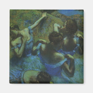 Imán Bailarinas azules de Edgar Degas, impresionismo vi