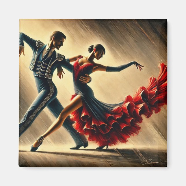 Imán Bailarinas de Pasodoble (Frente)