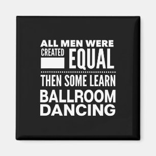 Imán Bailarinas de salón de baile Hombres divertidos de