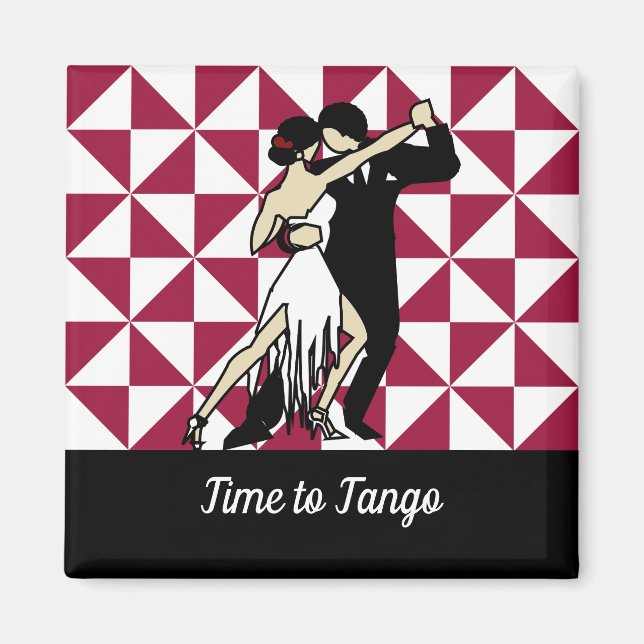 Imán Bailarinas de tango (Frente)