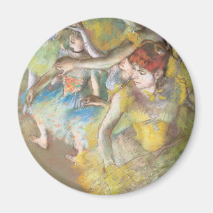 Imán Bailarinas en el Escenario por Edgar Degas