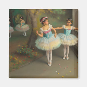 Imán Bailarinas en el estilo romántico