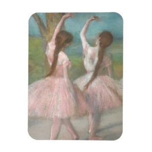 Imán Bailarinas en rosa Edgar Degas