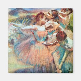 Imán Bailarinas en un paisaje de Edgar Degas