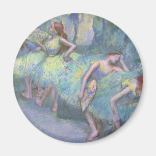 Imán Bailarinas entre bastidores de Edgar Degas