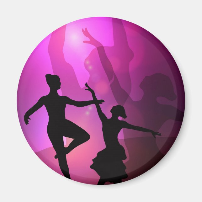 Imán Bailarines de Ballet (Frente)