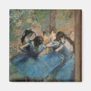 Imán Bailarines de Edgar Degas el   en el azul, 1890