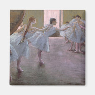 Imán Bailarines de Edgar Degas el en el ensayo,