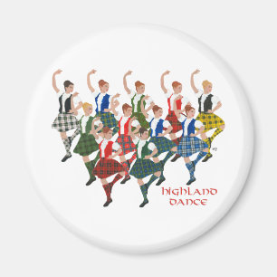 Imán Bailarines de las Highlands escocesas