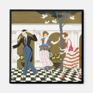 Imán Baile Art Deco