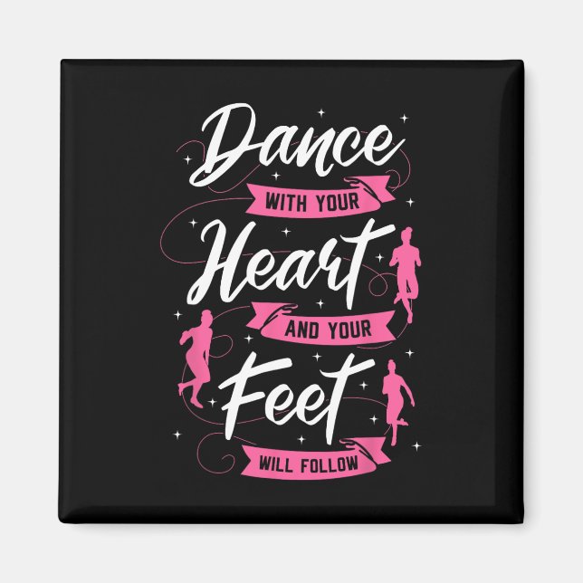 Imán Baile Con Su Corazón Y Sus Pies Seguirán A Da (Frente)