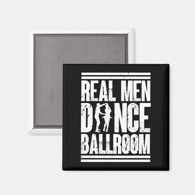 Imán Baile de Baile Real para Hombres - Bailarinas de B (Anverso/Reverso)