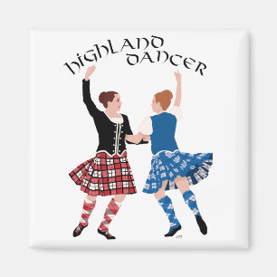 Imán Baile de Highland escocés Reel