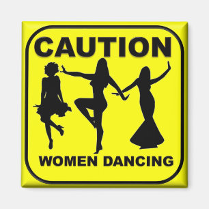 Imán Baile de las mujeres de la precaución