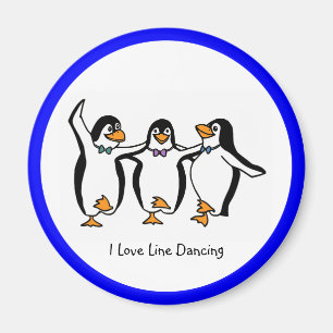 Imán Baile de línea: Pingüinos bailarines