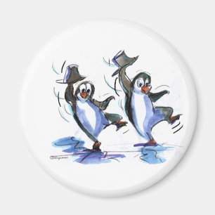Imán Baile de los pingüinos