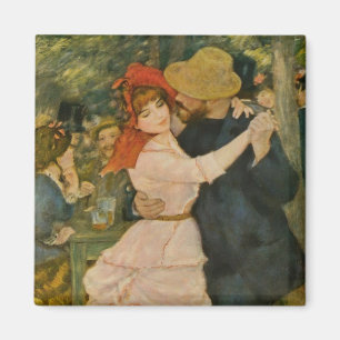 Imán Baile de Pierre-Auguste Renoir en Bougival (1883)