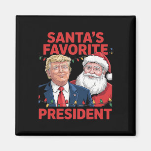 Imán Baile del presidente favorito de Santa Santa Trump