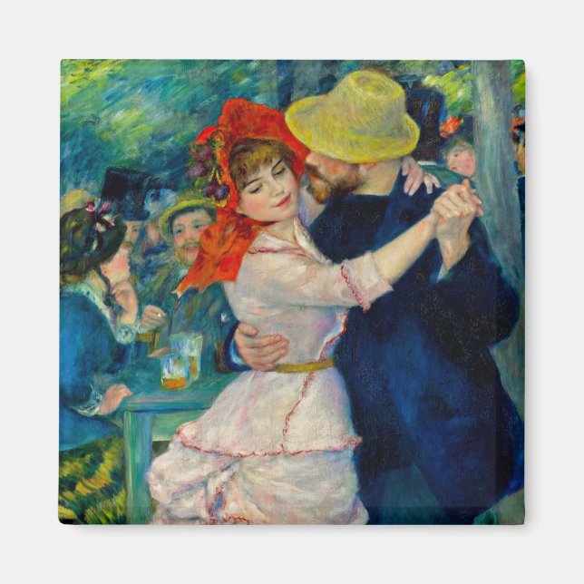 Imán Baile en Bougival Pierre Renoir (Frente)
