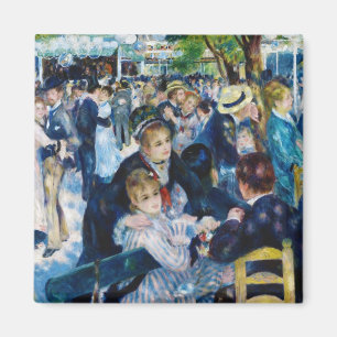 Imán Baile en el Moulin de la Galette Auguste Renoir
