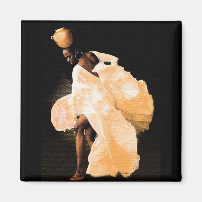 Imán Baile folclórico africano (Frente)