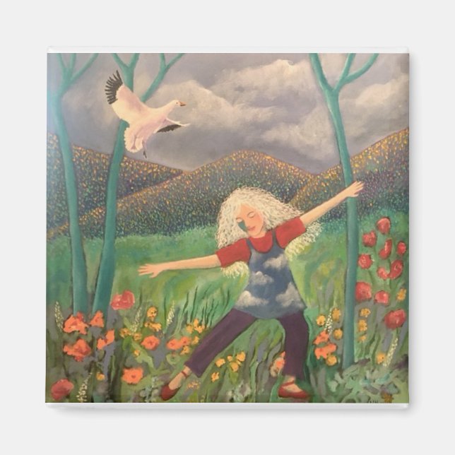 Imán Baile para primavera (Frente)