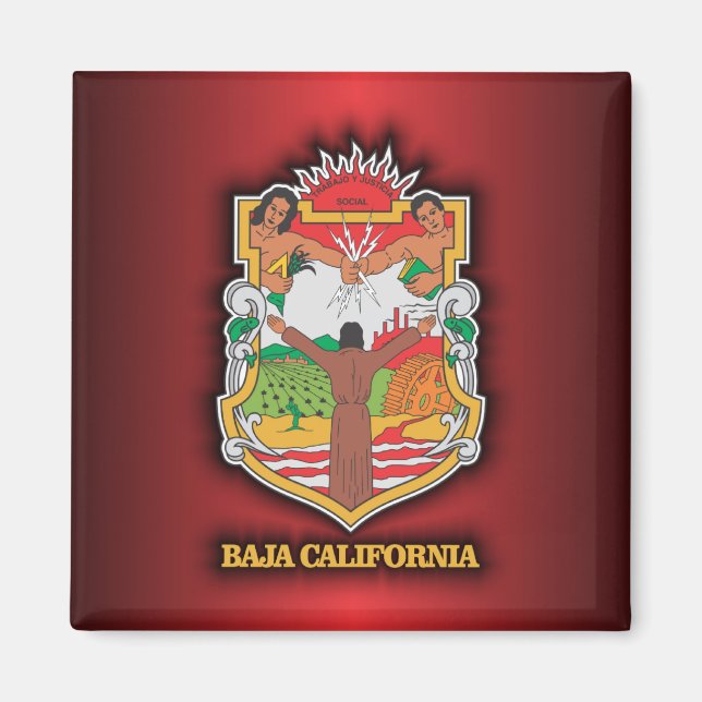 Imán Baja California (Frente)