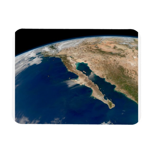 Imán Baja California Y La Costa Del Pacífico De México. (Horizontal)