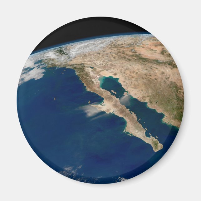 Imán Baja California Y La Costa Del Pacífico De México. (Frente)