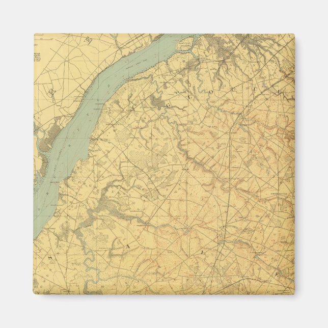 Imán Baja Delaware (Frente)